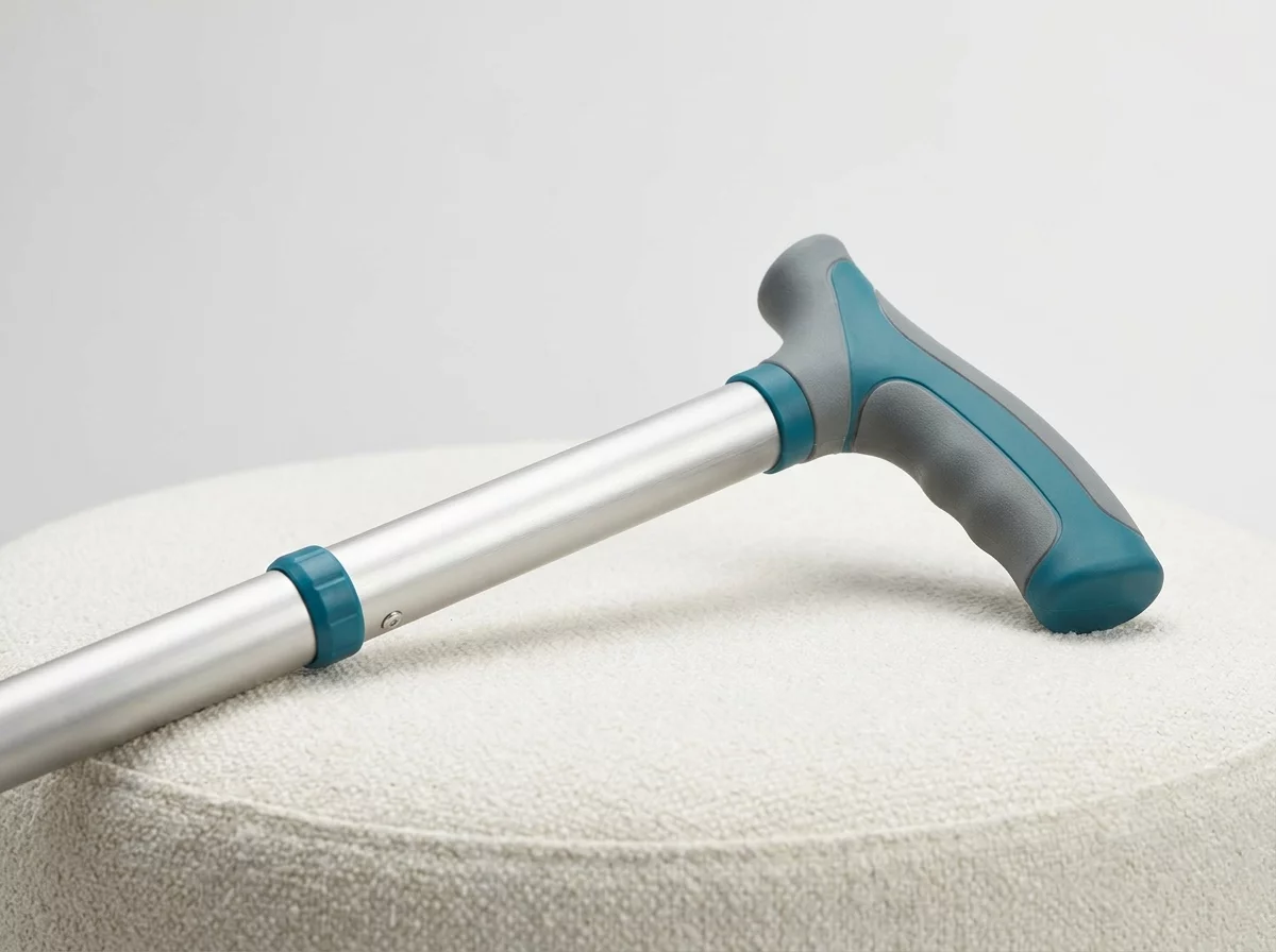 Canne de marche ergonomique reglable