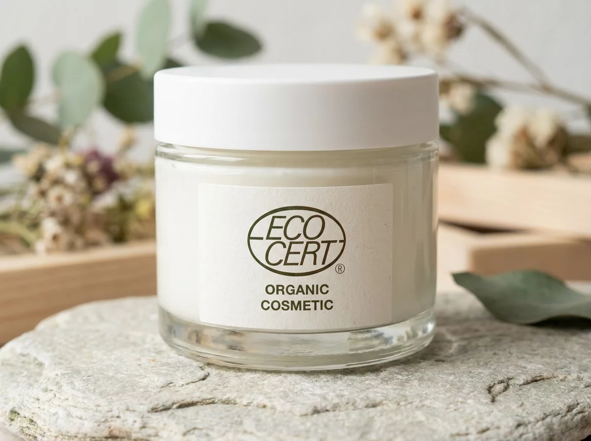 Creme visage certifiee bio avec label Ecocert