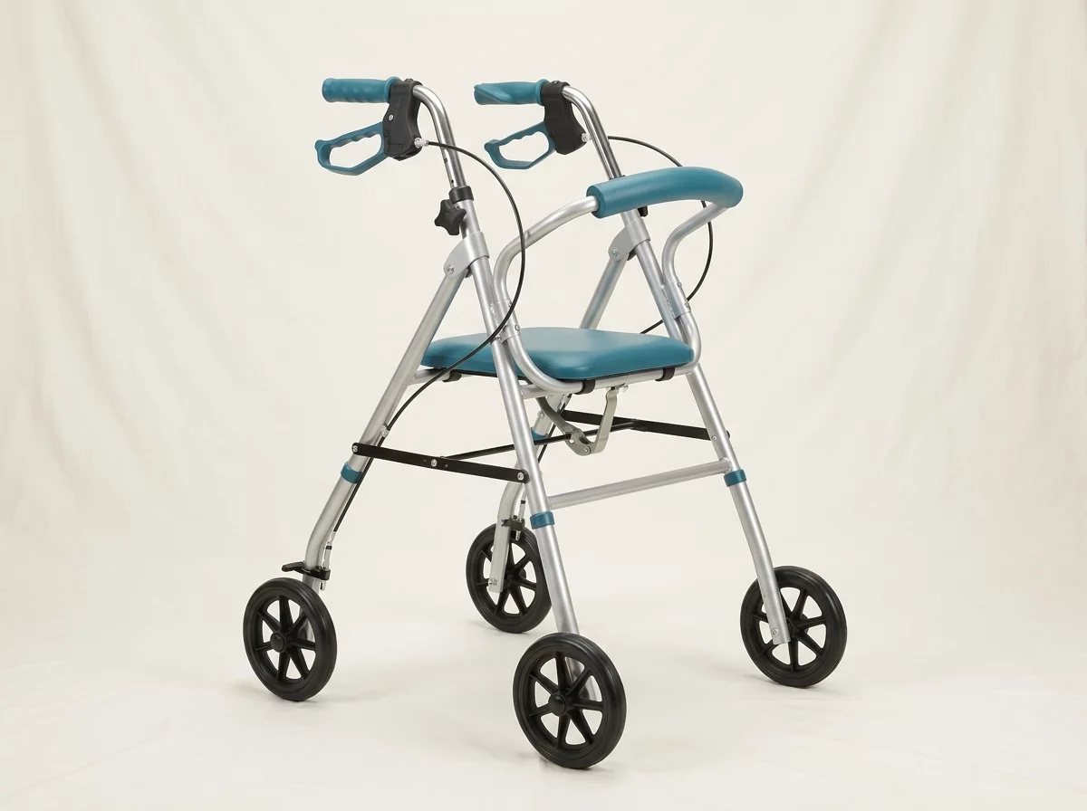 Materiel de mobilite deambulateur pliable