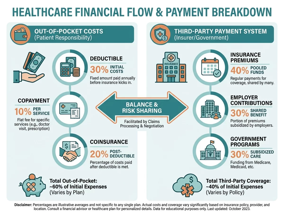 Infographie reste a charge et tiers payant
