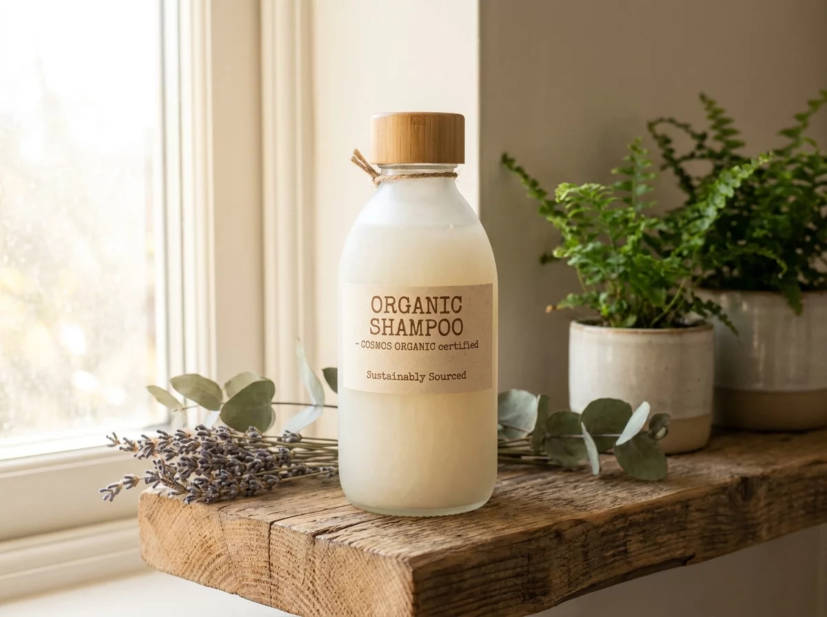 Shampooing naturel certifie Cosmos